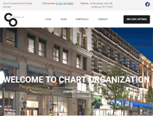 Tablet Screenshot of chartorganization.com